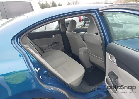 2013 Honda Civic Ex из США, поврежденный, VIN 19XFB2F87DE087325